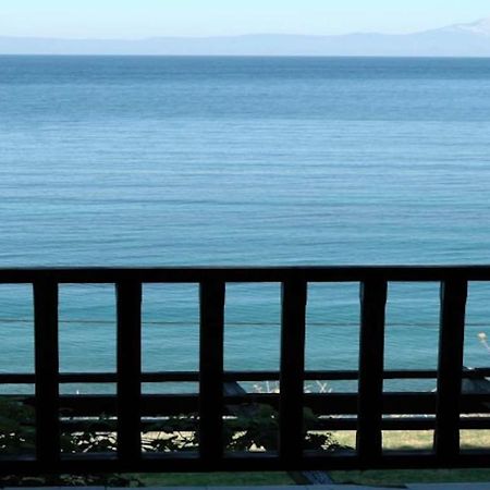 Sangue Blu Beachfront Villa Apartment Ayios Nikolaos Bagian luar foto